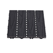 HORTUS terrassefliser komposit 30x30 cm 4-pk. grå